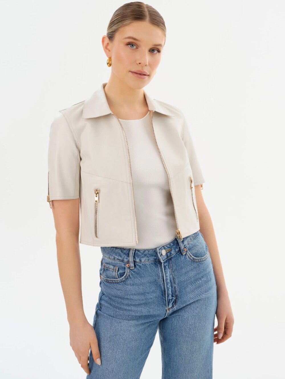 LAMARQUE Sevana Reversible Leather Jacket